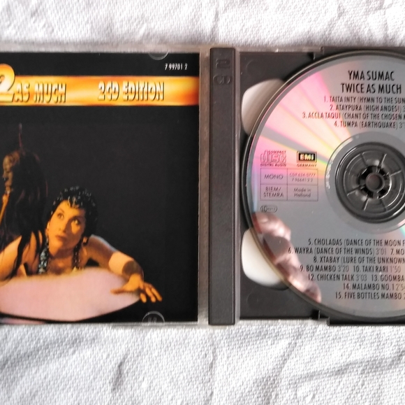 YMA SUMAC Twice as Much 2 CD Set, EMI Germany 1992 - Picture 2 of 3